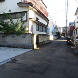 前面道路