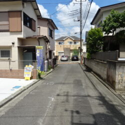前面道路