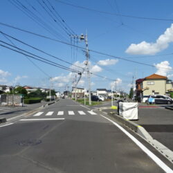 前面道路