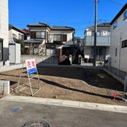 ＜ふじみ野駅14分＞ 34坪超の整形地♪♪陽当りの良い南西向き道路 ☆ふじみ野市苗間 売地