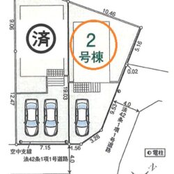 区画図（2号棟）