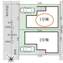 区画図（1号棟）