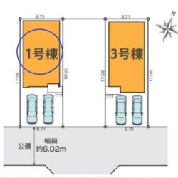 区画図（1号棟）