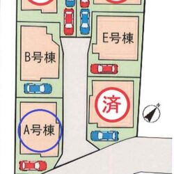 区画図（A号棟）