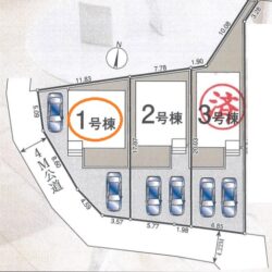 区画図（1号棟）